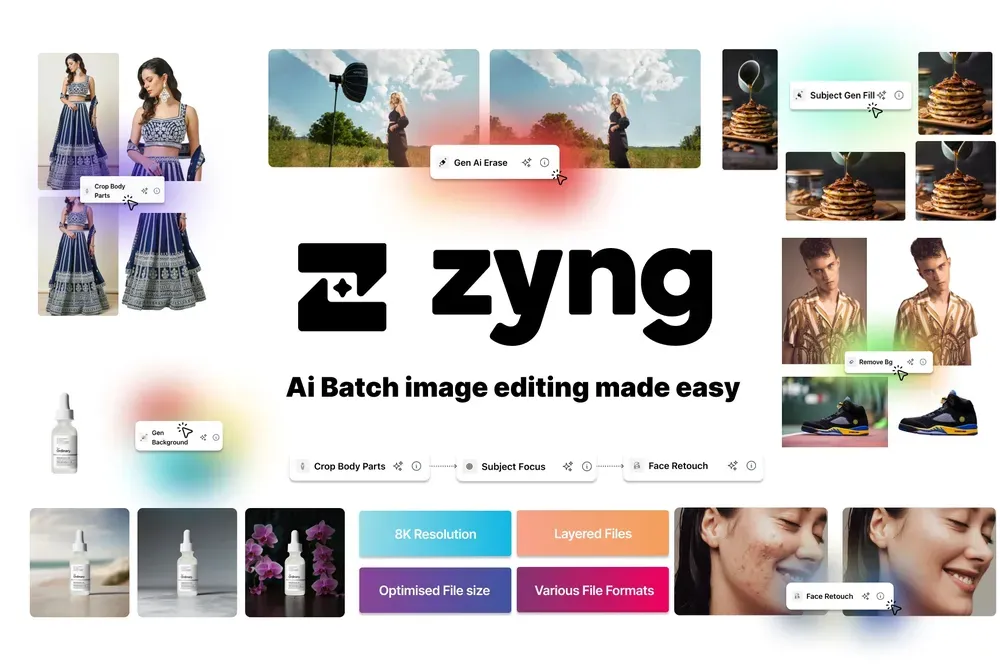 ZYNG AI Workflow Features